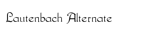 Lautenbach Alternate