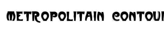 Metropolitain Contour