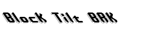 Block Tilt BRK