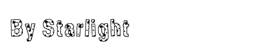 By Starlight