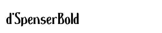 d'SpenserBold
