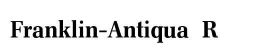 Franklin-Antiqua BQ