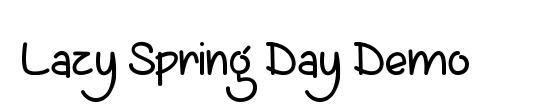 Lazy Spring Day Demo
