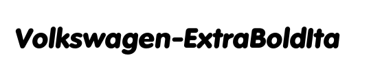 Volkswagen-ExtraBoldIta