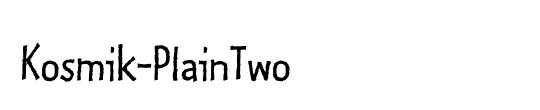 Kosmik-PlainTwo