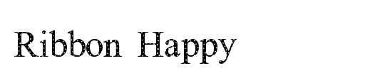 Ribbon Happy
