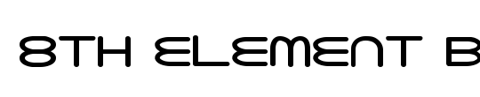 8th Element Bold