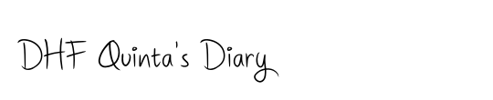 DHF Quinta's Diary