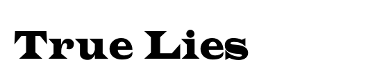 True Lies