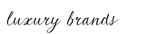 luxury brands