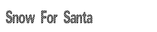 Snow For Santa