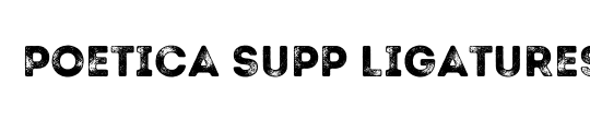Poetica SuppLigatures