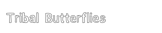 Tribal Butterflies
