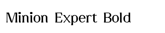 Minion Expert Bold
