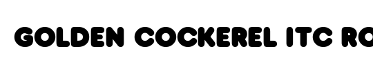 Golden Cockerel ITC Roman