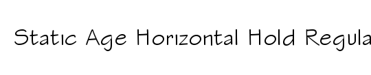 Static Age Horizontal Hold
