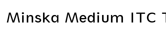 Minska Medium ITC TT