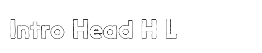 Intro Head H