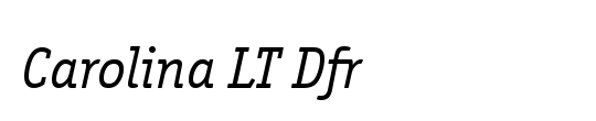 Carolina LT Dfr