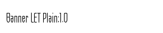 Banner LET