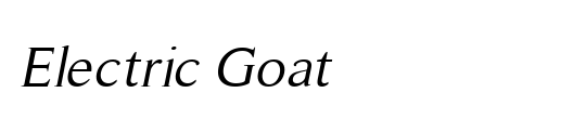 Electric Goat