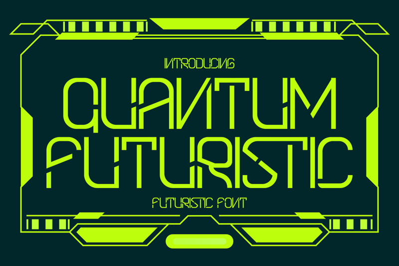Quantum Futuristic illustration