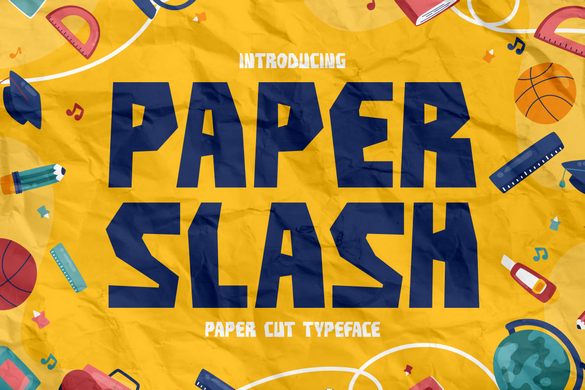 Paper Slash illustration