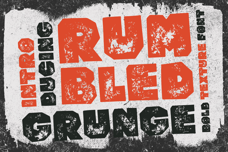 Rumbled Grunge illustration